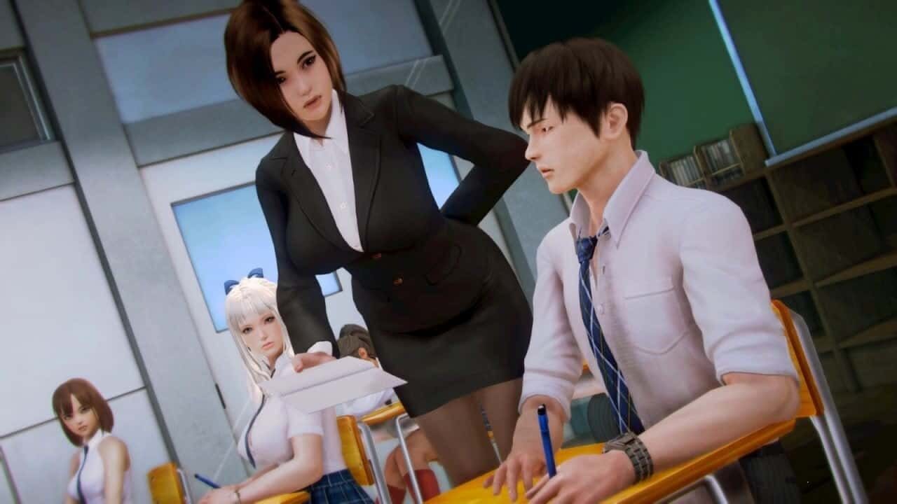 二次元老婆学院_Waifu Academy 探索场景 页面配图 1