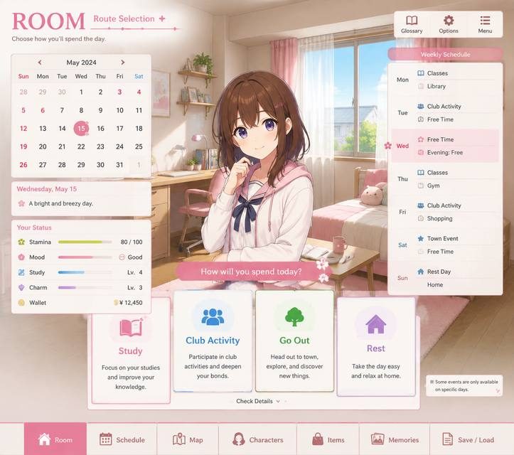ROOM 剧情互动 画面