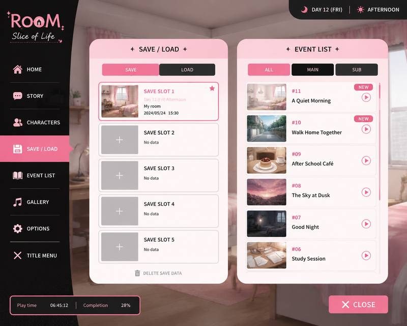 ROOM 角色路线 玩法截图 1