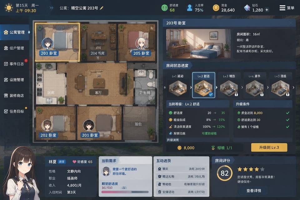 ROOM 角色路线 玩法截图 4